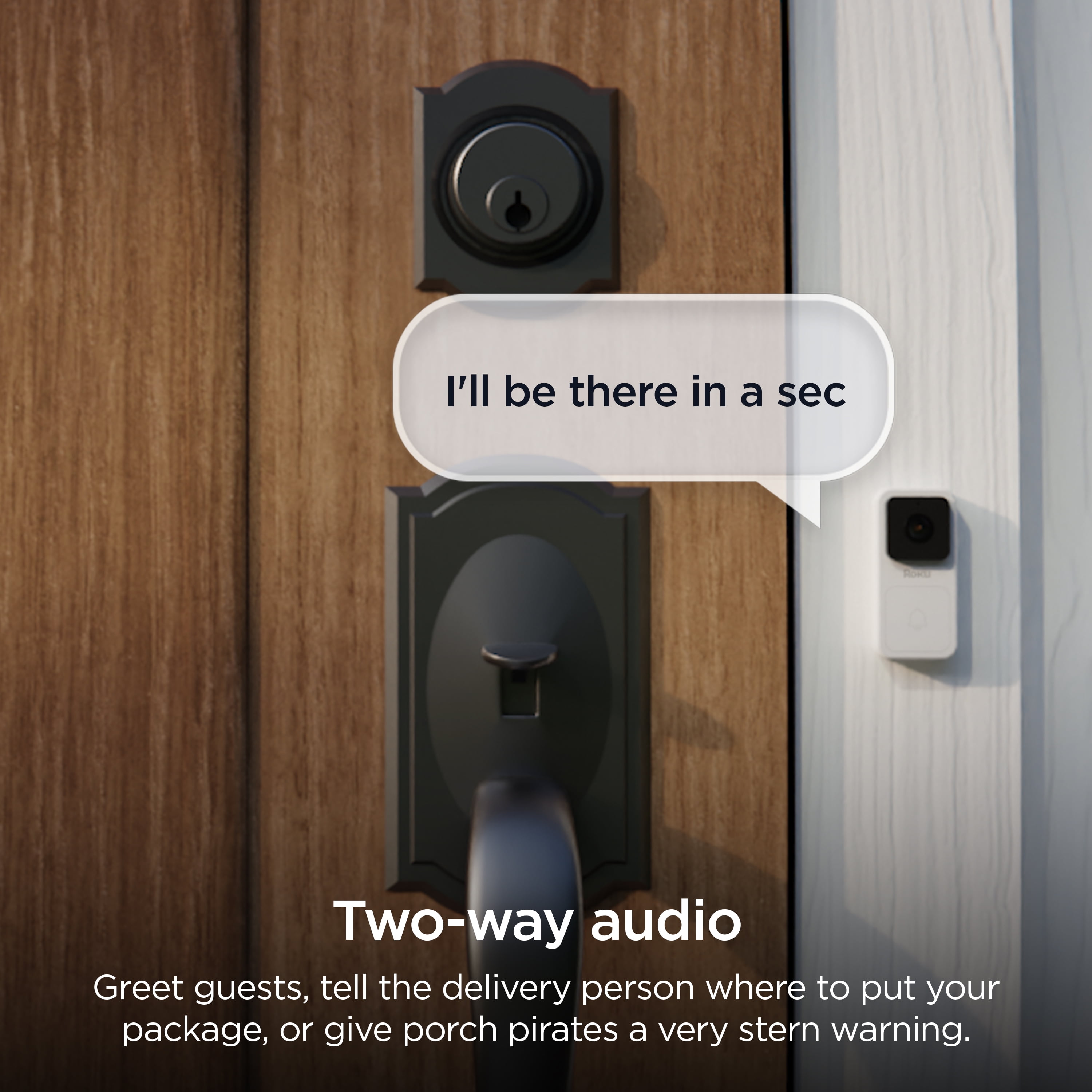 Roku Smart Video Doorbell with Motion Detection