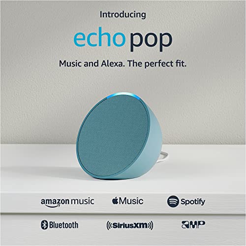 Amazon Echo Pop | Midnight Teal Smart Speaker
