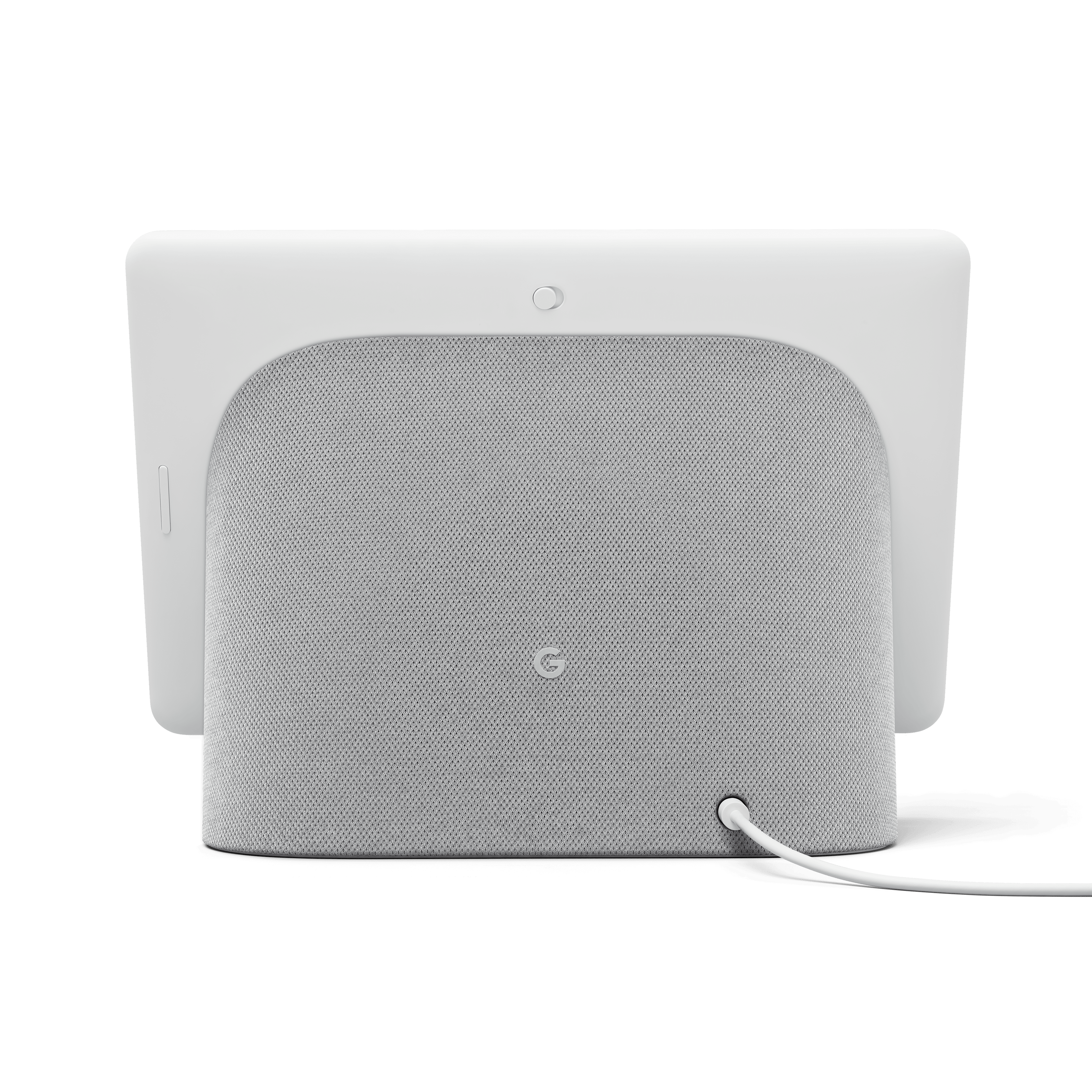Google Nest Hub Max in Chalk Gray color