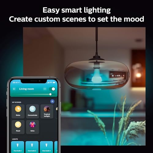 Philips Hue Smart LED Bulb - Color Ambiance Light
