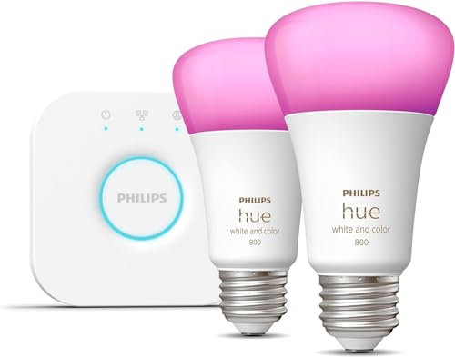 Philips Hue Smart Light Starter Kit - White/Color Ambiance