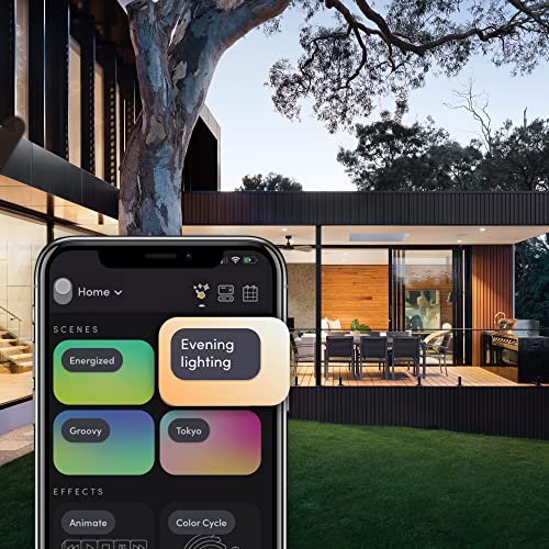 LIFX Color BR30 Smart Bulb, White, 1-Pack