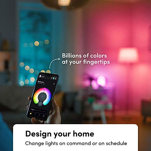 2-Pack LIFX Color Smart LED Light Bulb, Wi-Fi