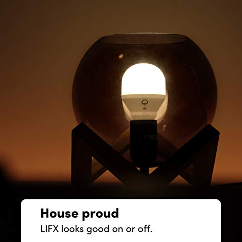 LIFX A19 Smart LED Light Bulb, Warm, Dimmable