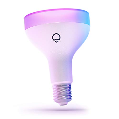 LIFX Color BR30 Smart Bulb, White, 1-Pack