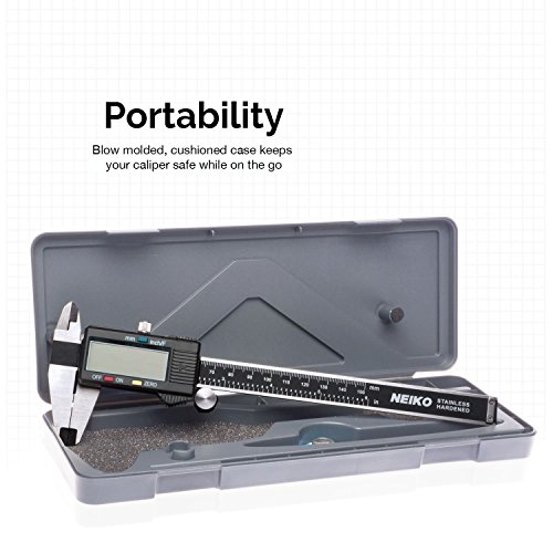 NEIKO Digital Caliper | 0-6 Inches | Stainless Steel