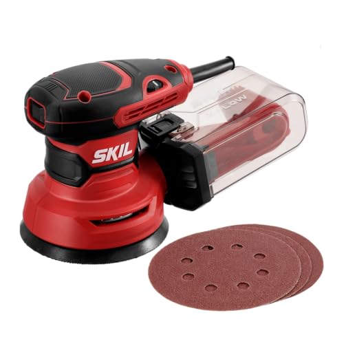 SKIL 5" Orbital Sander with Cyclonic Dust Box