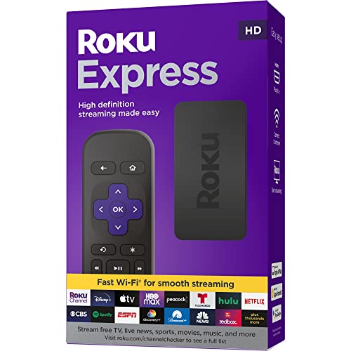 HD Roku Express Streaming Device with Standard Remote
