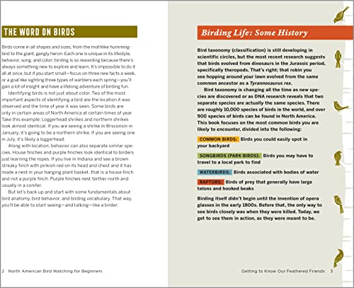 Beginner's Birding Adventures: Field Notes on 150 North American Species