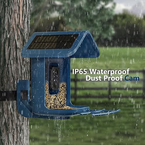 Smart Bird Feeder with 1080P HD Camera