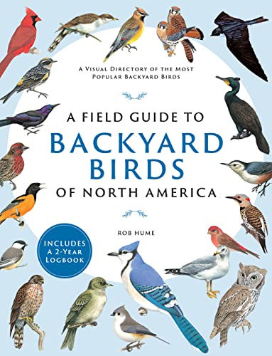 North American Backyard Birds Field Guide with Logbook