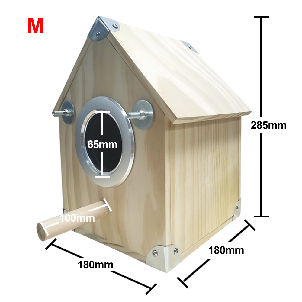 4MP Tuya WIFI Bird House Camera Day/Night View