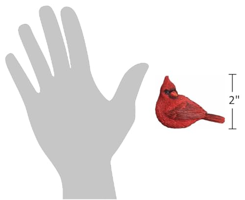 Mini Cardinal Songbird Figurine, 3"Wx2"H