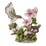 Elegant Hummingbird Table Sculpture for Gardens