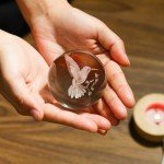 3D Hummingbird Crystal Figurine for Home Décor