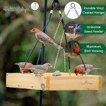 Cedar Tray Bird Feeder by Wild Wings