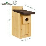 Cedar Blue Bird Box House by Wild Wings