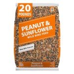 Peanut & Sunflower Wild Bird Feed, 20 lb. Bag