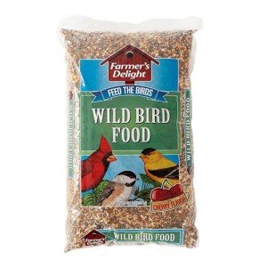 Farmer's Delight Wild Bird Food with Cherry Flavor, 10-Pound