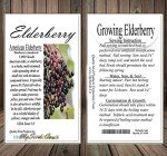 1,000 Non-GMO American Elderberry Seeds Pack