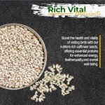 Safflower Seed for Birds - Non-GMO, 25 lbs