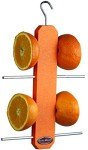 Recycled Double Oriole Fruit Stick Feeder