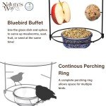 Nature's Way Bluebird Buffet Metal Bird Feeder