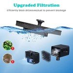 Solar Bird Bath Fountain with 6 Nozzles
