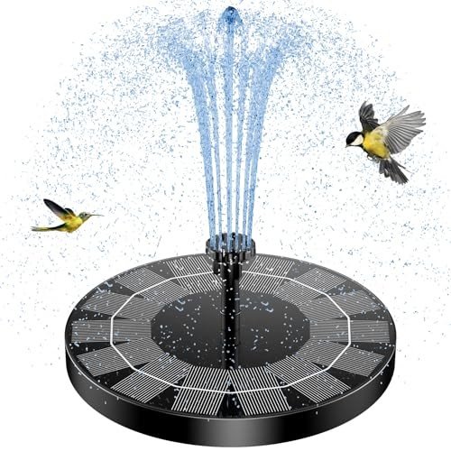 Solar Fountain Pump for Bird Bath and Garden