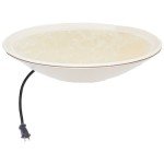 Heated Bird Bath for Outdoor Birds