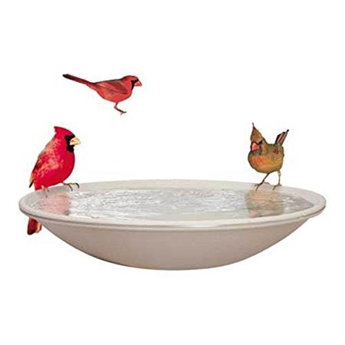 Heated Bird Bath for Decks - 20 Inches