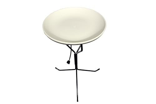 Heated Bird Bath with Stand for Winter Use
