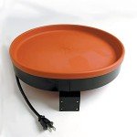 Heated Outdoor Birdbath with Mounting Options