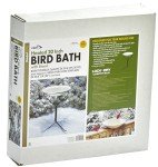 Heated Bird Bath with Stand for Winter Use
