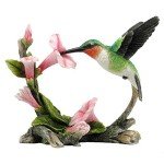 Ruby-Throated Hummingbird Statue - 5.75 Inch
