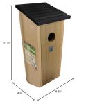 USA-Made Cedar Northern Flicker House