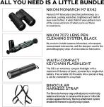 Nikon Monarch M7 8x42 Binoculars with Accessories