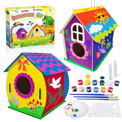 Heyzeibo Birdhouse Kit for Kids - 2 Pack