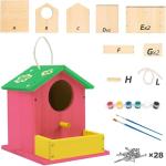 DIY Wooden Birdhouse Kit for Outdoor Fun