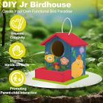 DIY Wooden Birdhouse Kit for Outdoor Fun