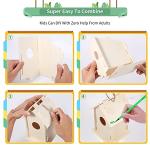 18 Pack DIY Wooden Birdhouse Kits for Kids