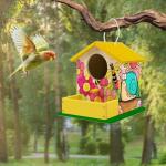 DIY Wooden Birdhouse Kit for Outdoor Fun