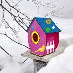 DIY Birdhouse Kit for Kids - 4 Pack