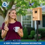 SISTERBIRD Cedar Bird Houses with Copper Guard