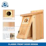 SISTERBIRD Cedar Bird Houses with Copper Guard