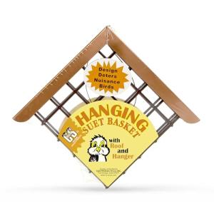 Hanging Suet Basket with Roof - 14.4oz