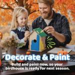 Neliblu DIY Bird House Kits for Creative Fun