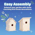 Neliblu DIY Bird House Kits for Creative Fun