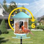 Wireless Bird Watching Camera with Auto-Capture - Ideal Gift