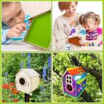 Heyzeibo Birdhouse Kit for Kids - 2 Pack